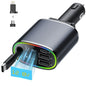 4 In 1 Retractable Car Charger, 78w Car Charger USB C, Fast Car Phone Charger with Cord 2.6ft, Car Chargers Compatible with Android and iPhone,Car Accessories for Women Men, Perfect Gifts