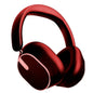53dB Hybrid Active Noise Cancellation Bluetooth Headphones 5.4, Transparent Modes, 50H Playtime with LED Display, Deep Bass, Clear Call, Comfort Fit Over Ear Headphones for Travel Office PC Red