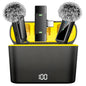 Btootos J68 Wireless Microphone for Android, Lavalier Microphones, noise cancelling mic mini for Clear Recording, 2 USB-C Mic for YouTube, Podcast, Vlogging, ASMR