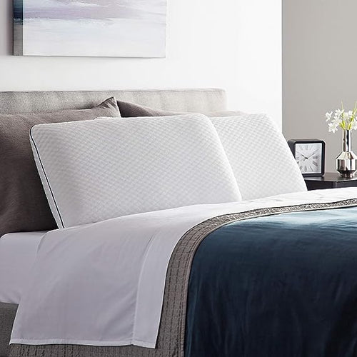 Gstrlinen Memory Foam Pillow for Sleeping – Orthopedic Neck Support Pillow for Side, Back & Stomach Sleepers