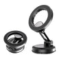 FAMOO Magsafe car Holder for Car, Dashboard Phone Holder for iPhone, Compatible for MagSafe Car Mount, Rotate 360 Degrees, Fit for iPhone & Android, Black
