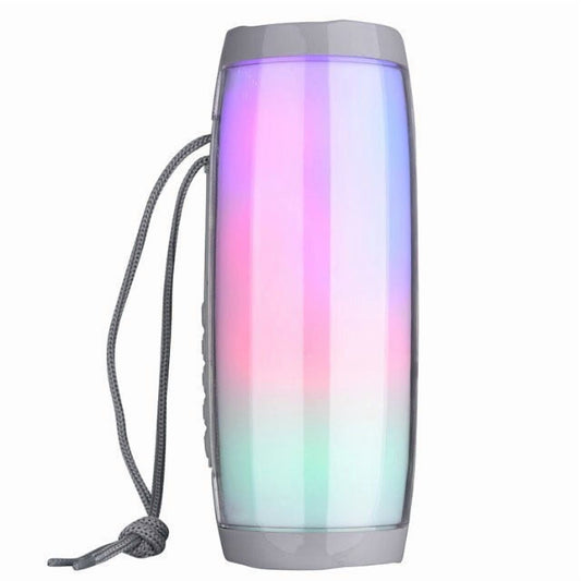 Portable Bluetooth Speaker, BT5.3 Wireless Speaker 20W Bass Diaphragms with Multi LED Light Dynamic Modes, IPX6 Waterproof 16H Playtime supports FM Mode, TF, USB for Home, Cycling, Outdoor, Beach