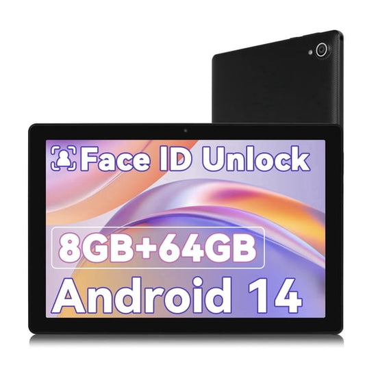 Gstrlinen 10.1 Inch Tablet, 8GB+64GB Up to 1TB Expand, 5000mAh Octa-Core Tablet with Drop-proof Case, Dual Camera, 5G/2.4G WiFi