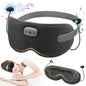 Sleep Headphones, Sleep Mask with Headphones Bluetooth 5.3 with HD Stereo Speakers for Side Sleepers, Zero Eye Pressure, Adjustable 3D Sleep Eye Mask for Airplane/Travel/Meditation/Nap