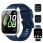 Smart Watch Fits for Android and iPhone, 1.85 inch Fitness Tracker, Men Women's Smartwatch with Answer/Make Calls/112+ Sports Modes/Message Reminder, IP68 Waterproof, for Gift Green