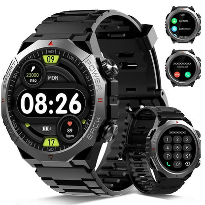 Smart Watch for Men Answer/Make Call for Android iPhone, 1.39" HD Screen Mens Watch 100+ Sports Modes, 400mAh Rugged Smartwatch Pedometer