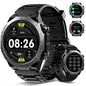 Smart Watch for Men Answer/Make Call for Android iPhone, 1.39" HD Screen Mens Watch 100+ Sports Modes, 400mAh Rugged Smartwatch Pedometer