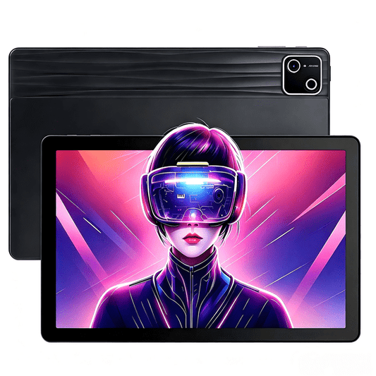 Gstrlinen  10 Inch Android Tablet, 30GB RAM 128GB ROM 2TB Expand, Octa-Core, Widevine L1, 6200mAh Fast Charge, WiFi 6 BT5.4, Black