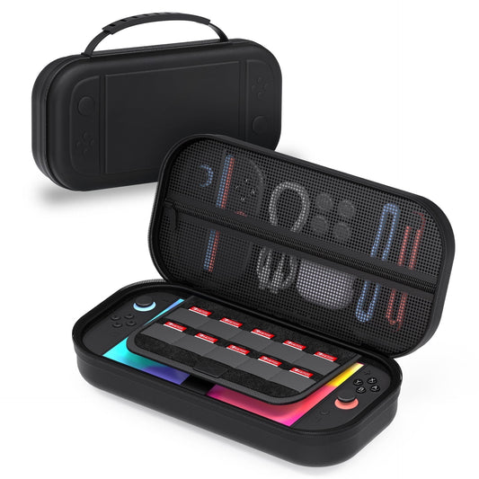 Travel Carrying Case for Nintendo Switch 2 2025, Large Volume Accessories Bundle Holder ( Black)