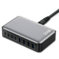 VAMOUT 200W USB C Charger Block, 8-Port GaN III Charging Station, PD 65W Fast Desktop Charger Laptop Charging Adapter Compatible with MacBook Pro/Air, iPhone 16/15/14, Steam Deck, Galaxy, Dell Etc