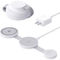 15W Magsafe Charger-3 in 1 Charging Station Compatible with iPhone16 15 14Pro Max, Andorid, Wireless Charger Dock Compatible for Apple Watch & AirPods 4 3 Pro, White