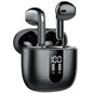 Wireless Earbuds, Bluetooth 5.4 Headphones in Ear buds, HiFi Stereo Wireless Earphones with 4 ENC Noise Cancelling Mics, 35H Wireless Headphones with IP7 Waterproof, LED Display USB C, Mini Ultraligh