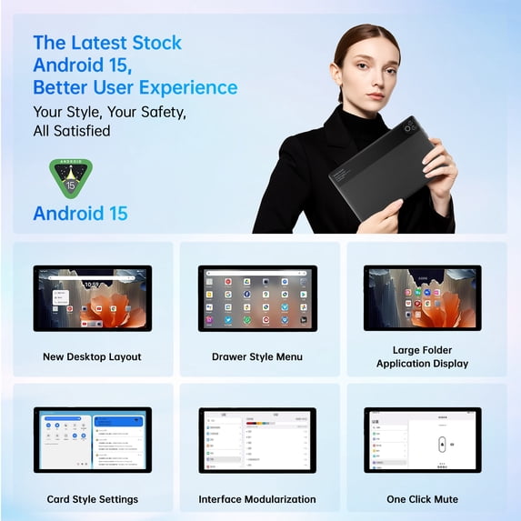 Gstrlinen  10.1 Inch Tablet Set - 20GB RAM 64GB ROM 1TB Expandable with Keyboard and Mouse,for Students and Professionals