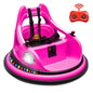 iRerts 12V Bumper Car, Ride on Electric Bumper Car for Kids Toddlers, Battery Powered Ride on Toys with Remote Control, Bluetooth, Music, LED Light, 360°Spin, Gifts for 2-5 Year Old Boys Girls, Pink
